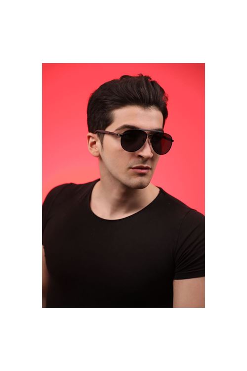 Alpottica Pilot Black Unisex Polarize Güneş Gözlüğü