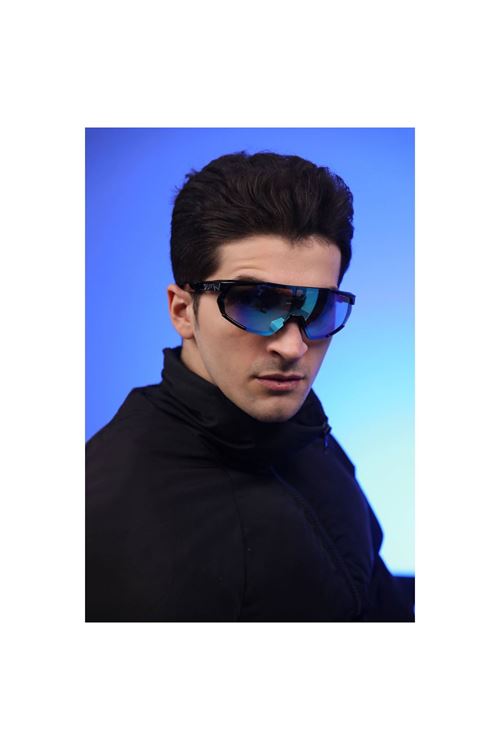 Alpottica Outdoor-9809 Black Blue-Mirror Güneş Gözlüğü