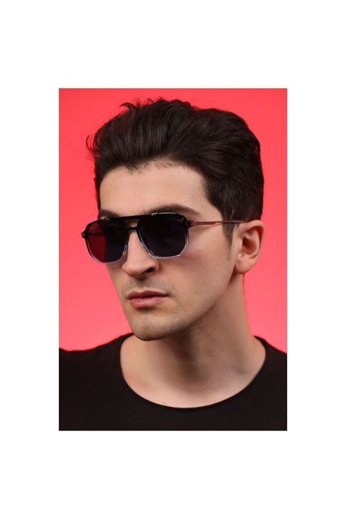 Alpottica Shiny Dark Blue Unisex  Güneş Gözlüğü