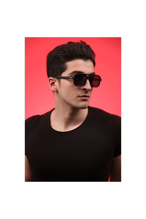 Alpottica Square Matte Black  Güneş Gözlüğü