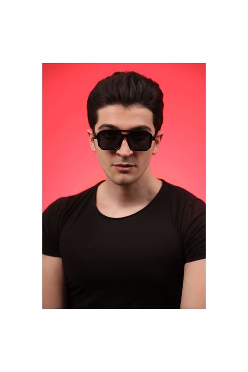 Alpottica Square Matte Black  Güneş Gözlüğü
