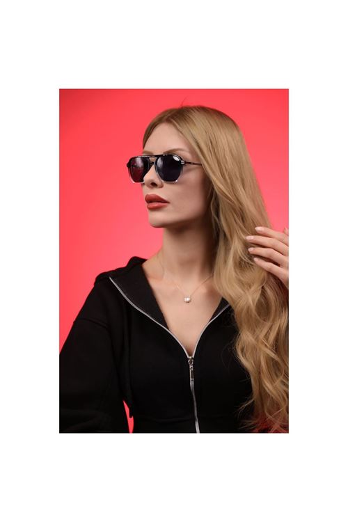 Alpottica Shiny Dark Blue Unisex  Güneş Gözlüğü