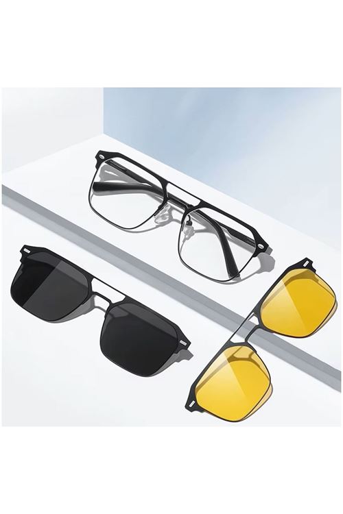 Alpottica Magnetic Eyewear 7609  3 in Black