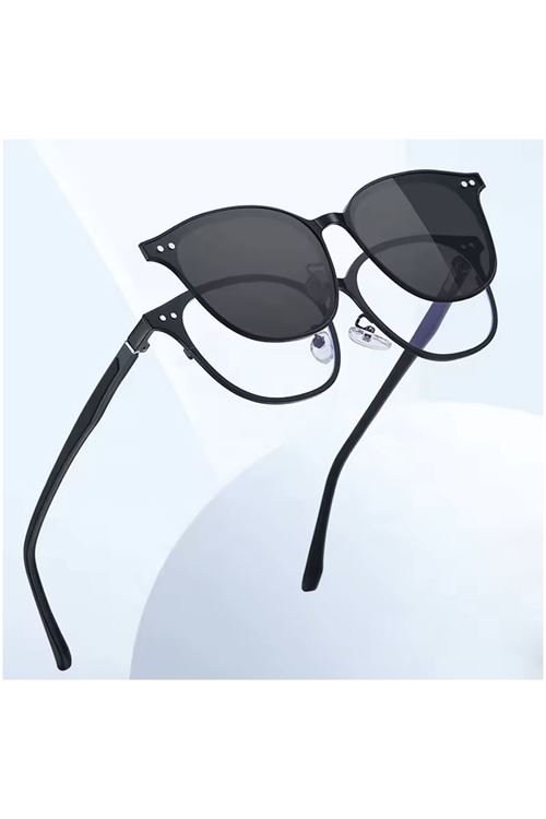 Alpottica Magnetic Eyewear MASCULEN  2 in 1 BLACK -