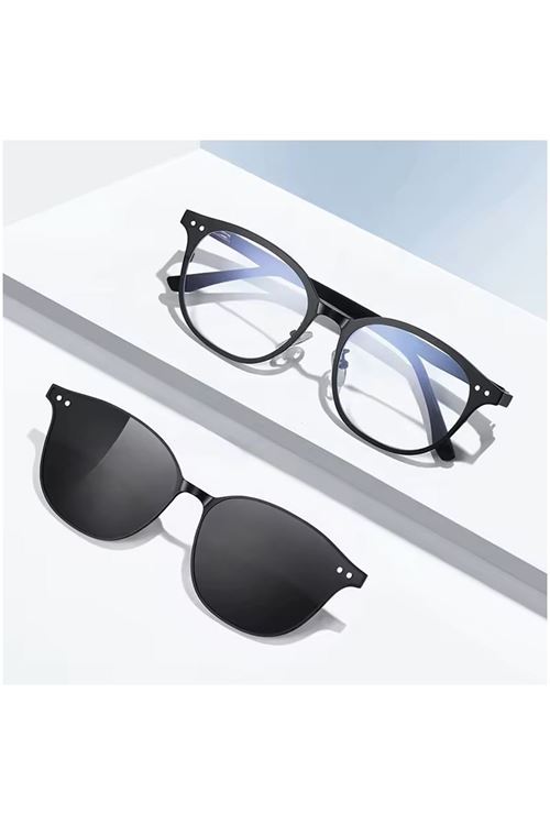 Alpottica Magnetic Eyewear MASCULEN  2 in 1 BLACK -