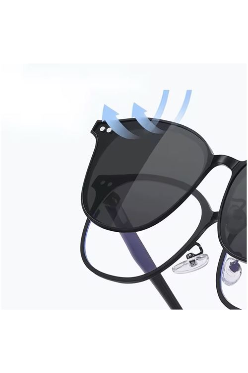 Alpottica Magnetic Eyewear MASCULEN  2 in 1 BLACK -