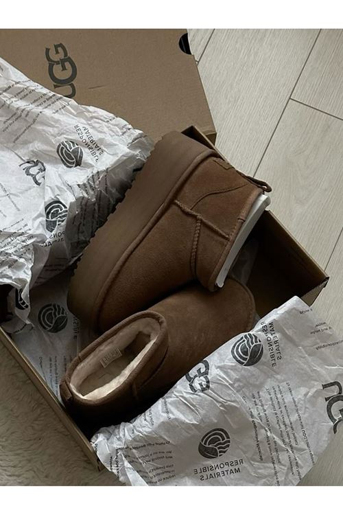 UGG Platform Taban Acı Kahve Bot