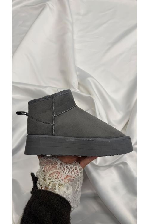 UGG Platform Taban Gri Bot 