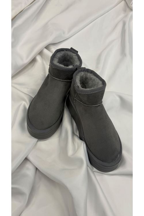 UGG Platform Taban Gri Bot 