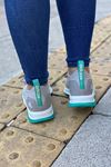 Adidas Neo Run Gri Turkuaz