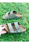 Birkenstock Tokalı Haki Terlik