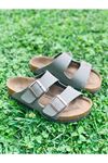 Birkenstock Tokalı Haki Terlik
