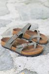 Birkenstock Çapraz Haki Terlik