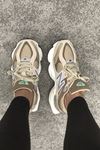 New Balance 9060 Bej Gri Spor Ayakkabı