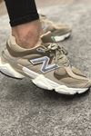 New Balance 9060 Bej Gri Spor Ayakkabı