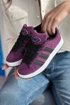 Adidas Campus Mor Siyah Spor Ayakkabı
