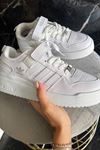 Adidas Forum Beyaz Gümüş Spor Ayakkabı