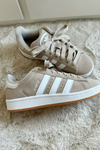 Adidas Campus Bej Beyaz Spor Ayakkabı