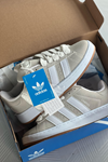 Adidas Campus Bej Beyaz Spor Ayakkabı