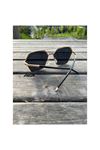 Alpottica Lorenzo Gold Black Unisex Güneş Gözlüğü
