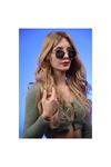 Alpottica Mile Silver Black  Unisex Güneş Gözlüğü