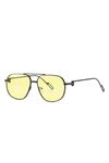 Alpottica Axel Black Yellow Unisex Güneş Gözlüğü