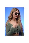 Alpottica Back Green  Unisex Polarize  Güneş Gözlüğü