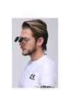 Alpottica Paul Silver Black Flip-Up Unisex Güneş Gözlüğü