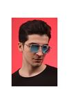 Alpottica  Shiny Blue Mirror Unisex  Güneş Gözlüğü