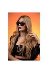Alpottica Six Black Unisex  Güneş Gözlüğü