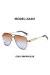 Alpottica Dennis Yellow Blue Unisex Güneş Gözlüğü