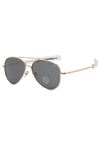 Alpottica Topgun Gold Black Unisex  Güneş Gözlüğü