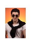 Alpottica Topgun Gold Black Unisex  Güneş Gözlüğü