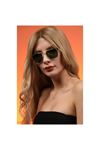 Alpottica Plane Gold Green Unisex  Güneş Gözlüğü