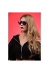 Alpottica Shiny Black Blue Unisex  Güneş Gözlüğü