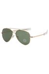 Alpottica Topgun Gold Green Unisex  Güneş Gözlüğü
