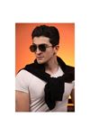 AlpotticaCam Genişliği: 58 mm  Sap Uzunluğu: 135 mm  Köprü Aralığı: 14 mm Topgun Black Green Unisex  Güneş Gözlüğü