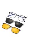 Alpottica Magnetic Eyewear 7012  3 in 1 BLACK