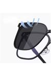 Alpottica Magnetic Eyewear 7021  2 in 1 Black