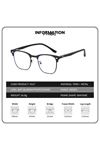 Alpottica Magnetic Eyewear Clubmaster  7027  3 in 1
