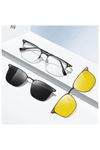 Alpottica Magnetic Eyewear 7650  3 in 1 BLACK
