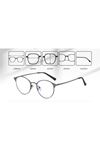 Alpottica Magnetic Eyewear 7029  3 in 1 BLACK