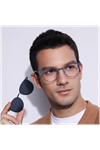 Alpottica Magnetic Eyewear 7043  3 in Black